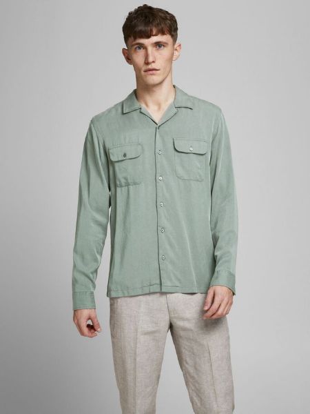Bilde av TENCEL SKJORTE - MENN - GRÅ 1