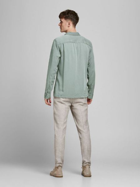 Bilde av TENCEL SKJORTE - MENN - GRÅ 1