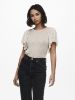Bilde av JDYSOLIS STRIKKET TOPP - HVIT BEIGE