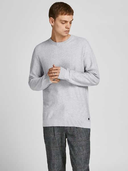 Bilde av WINTER STRUKTURSTRIKKET GENSER - GREY