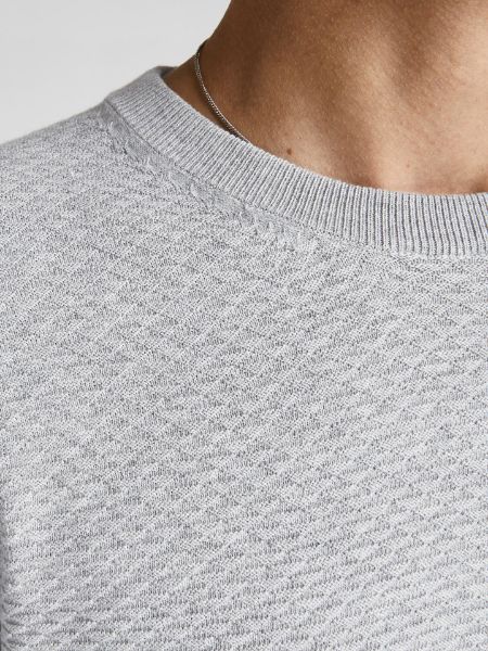 Bilde av WINTER STRUKTURSTRIKKET GENSER - GREY