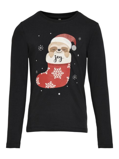 Bilde av KONXMAS TYNN JULEGENSER - SVART 