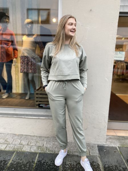 Bilde av ONLSVEA JOGGEBUKSE - LYSEGRØNN