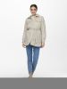 Bilde av ONLJENNA VATTERT JAKKE MED BELTE - BEIGE / SILVER LINNING