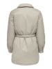 Bilde av ONLJENNA VATTERT JAKKE MED BELTE - BEIGE / SILVER LINNING