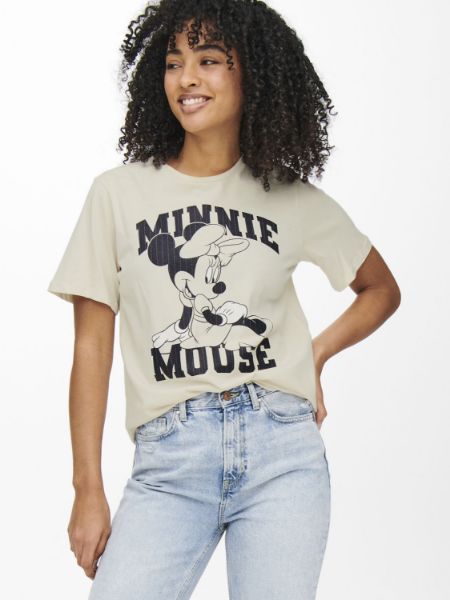 Bilde av JDYMILLY DISNEY T-SKJORTE - BEIGE