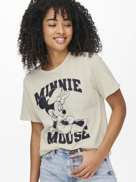 Bilde av JDYMILLY DISNEY T-SKJORTE - BEIGE