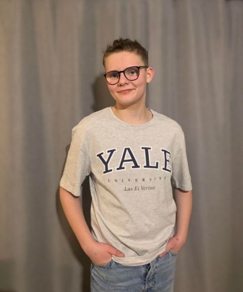 Bilde av JORVARSITY T-SKJORTE - GRÅ / WHITE MELANGE