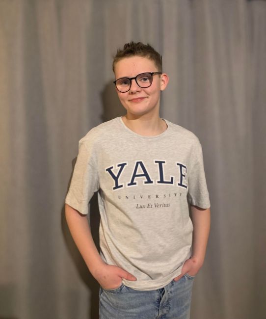 Bilde av JORVARSITY T-SKJORTE - GRÅ / WHITE MELANGE