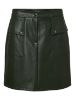 Bilde av VMPAULINE PU SKJ&AMP;#XD8;RT - MINI SKJØRT - SVART - VERO MODA - PINE GROVE