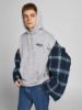 Bilde av BRINK HETTEGENSER - MENN - HVIT/GRÅ - JACK&JONES - SPESIFIKASJONATTRIBUTTER.