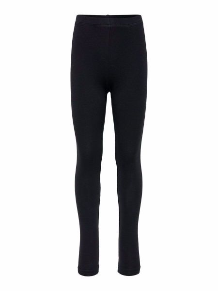 Svart Bukser from Only -JENTE - LOVE BASIC LEGGINGS - BLACK