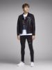 Bilde av LIAM SKINNY FIT RIPPED -BLACK DENIM