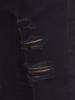 Bilde av LIAM SKINNY FIT RIPPED -BLACK DENIM
