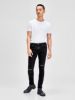Bilde av LIAM SKINNY FIT RIPPED -BLACK DENIM