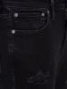 Bilde av LIAM SKINNY FIT RIPPED -BLACK DENIM