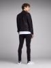 Bilde av LIAM SKINNY FIT RIPPED -BLACK DENIM